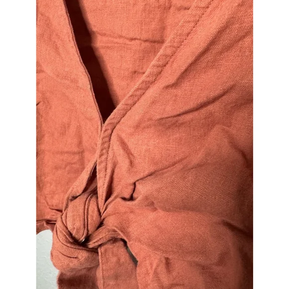 Women's Abercrombie & Fitch Top, Size S, Rust - Picture 4 of 6